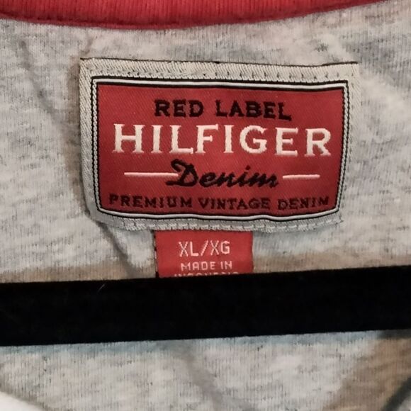 "Hilfiger" (Denim) mens shirt  - Picture 5 of 7